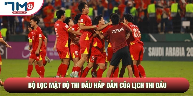 Bộ lọc mật độ thi đấu hấp dẫn của lịch thi đấu Bộ lọc mật độ thi đấu hấp dẫn của lịch thi đấu
