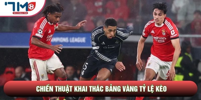 Chiến thuật khai thác bảng vàng tỷ lệ kèo Chiến thuật khai thác bảng vàng tỷ lệ kèo